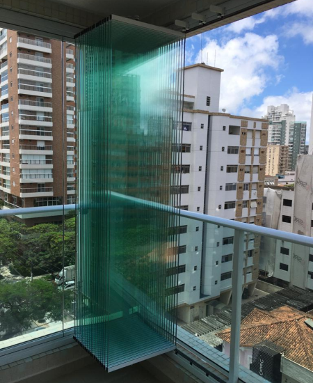 Fechamento de sacada